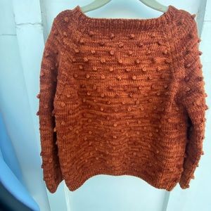 Misha & Puff popcorn sweater size 6/7